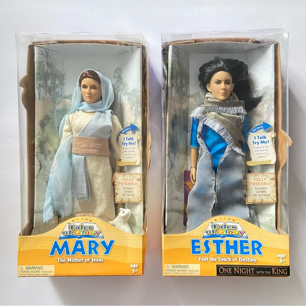 Tales of Glory Bible Doll Mary Esther 12 Inch Talking Religious Teaching - Picture 1 of 4